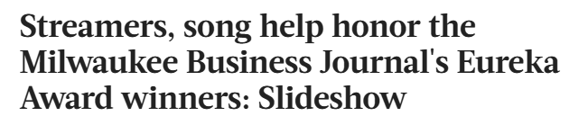 Milwaukee Business Journal cover