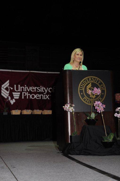 University of Phoenix Milwaukee, Commencement Keynote photo